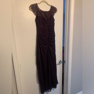 Women dress. Dark purple. Used once.